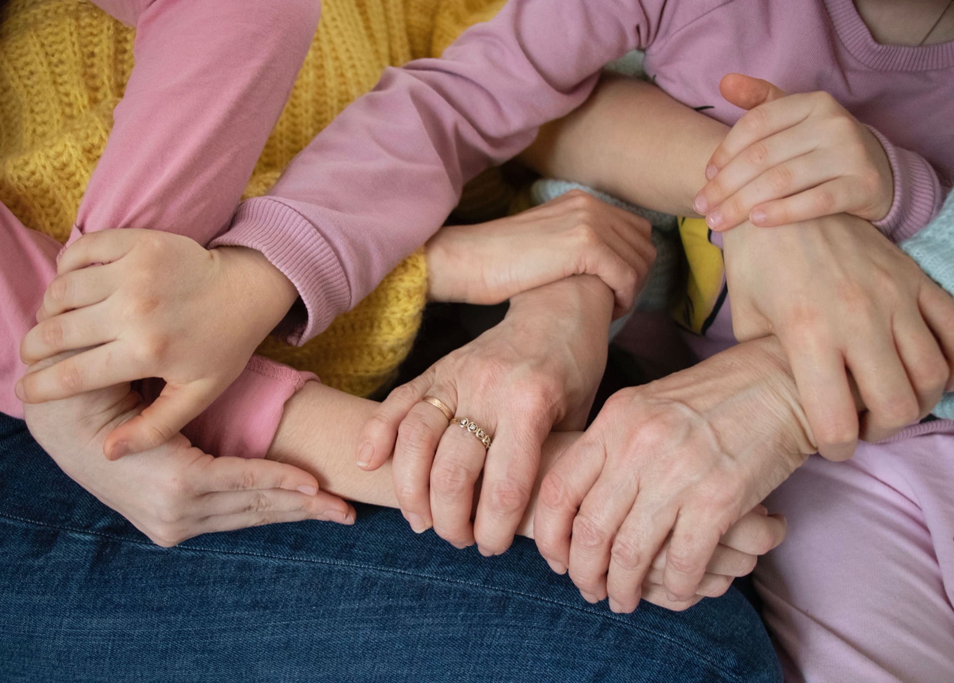 Family supporting a person who needs care at home